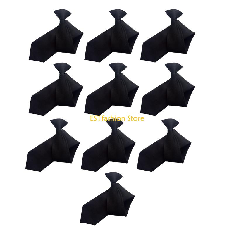 Men'S Formal Wear Ties - Y5GC NoTie Necktie 10x Clip en