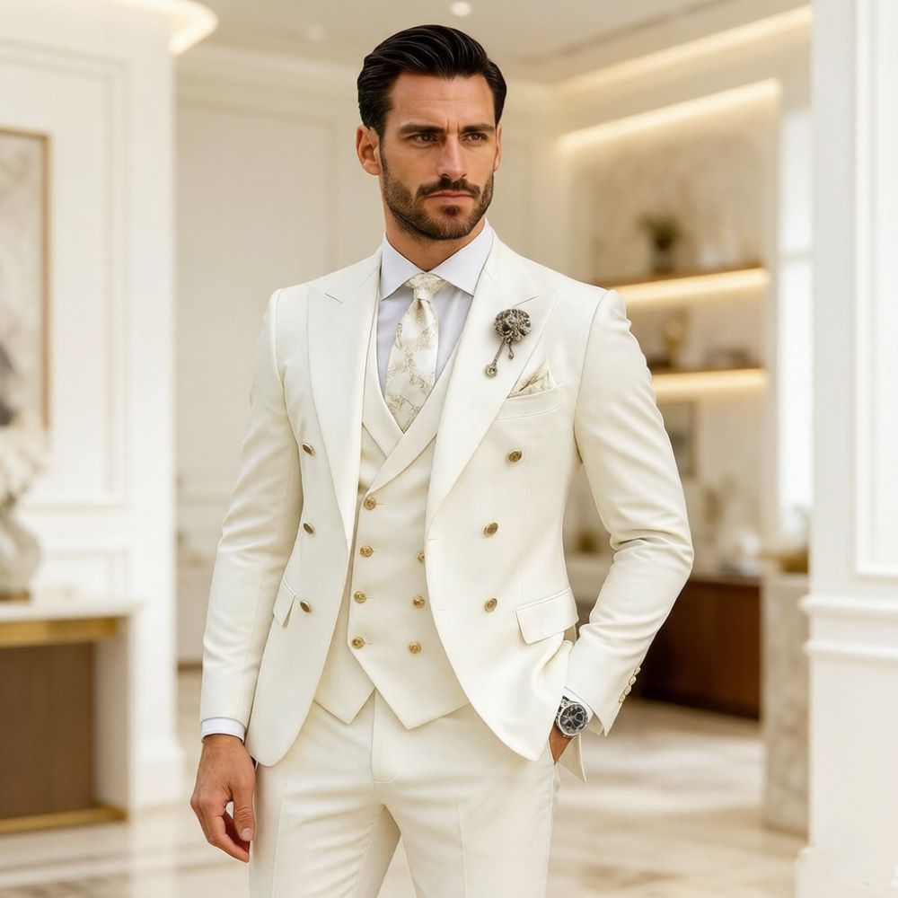 Men'S Formal Wear In Wedding - Traje de boda para hombre color