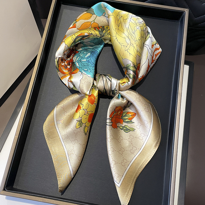 Silk Tie Woven - Bufanda con estampado de seda para
