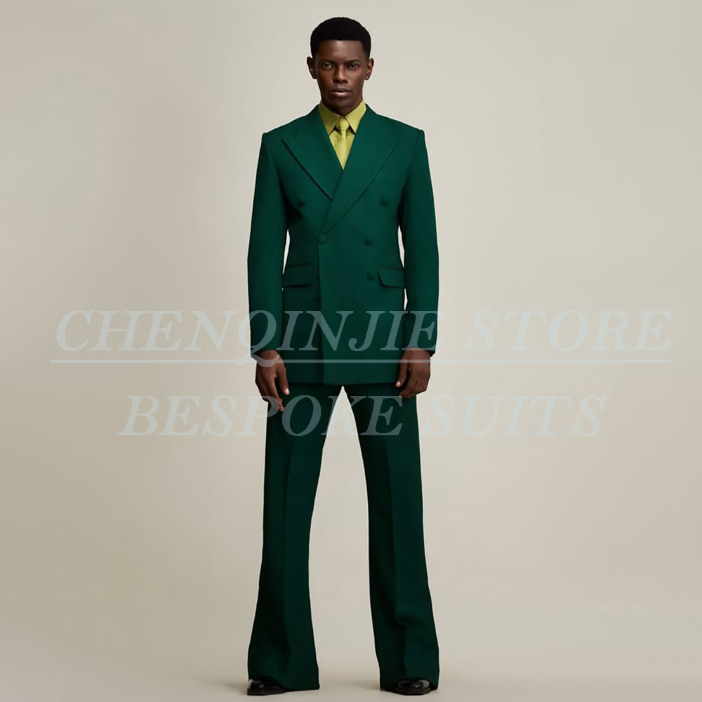 Men'S Formal Wear In Wedding - Trajes de Hombre Verdes de Lujo,