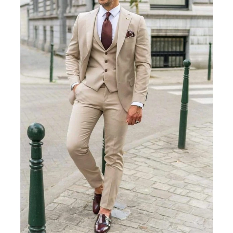 Men'S Formal Wear In Wedding - Trajes de hombre con solapa de