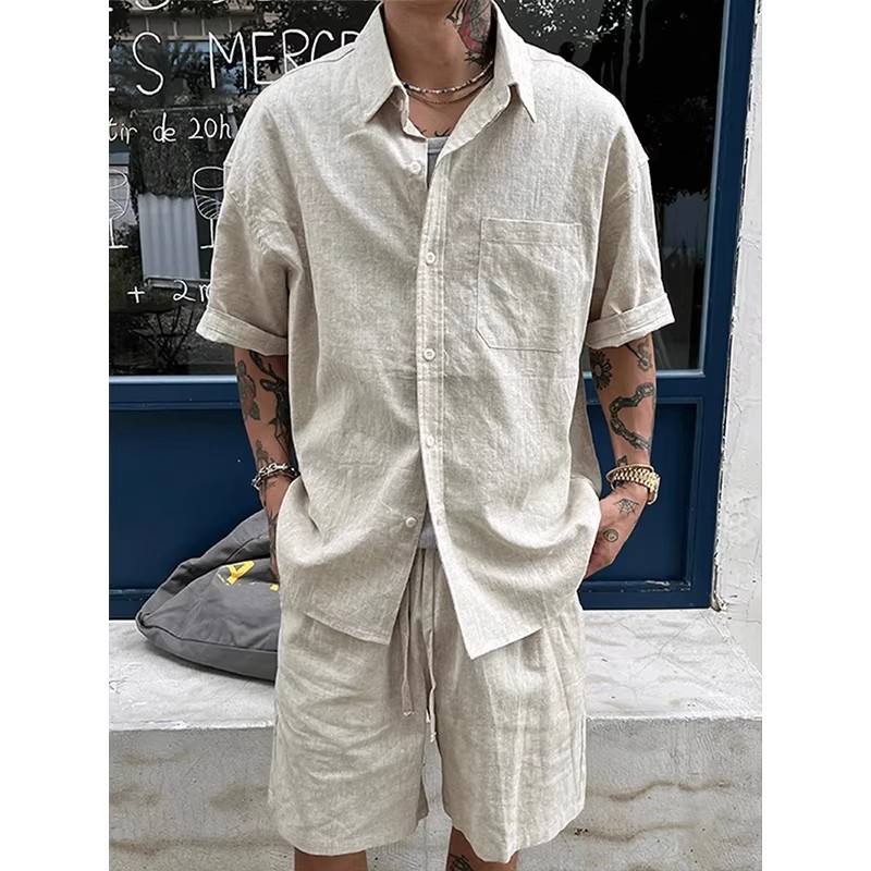 Men'S Relaxed Formal Wear - Traje informal de lino para hombre,