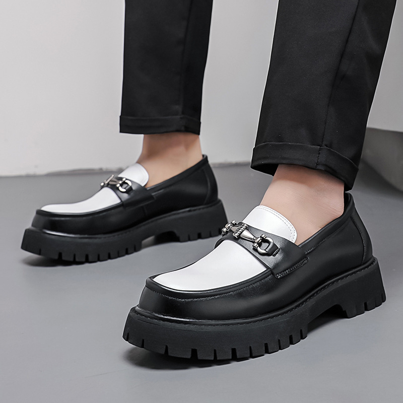 Mocasines con hebilla de Metal - Men Formal Wear Shoes reseña y precio