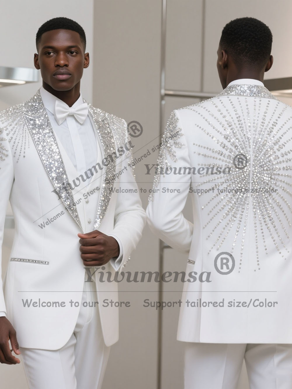 Trajes de Lujo para Hombre, Ro - Men'S Formal Wear For Engagement reseña y precio