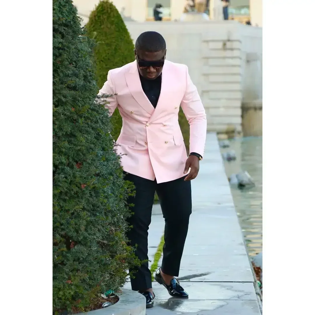 Trajes de hombre de doble boto - Men Formal Wear Clothes reseña y precio