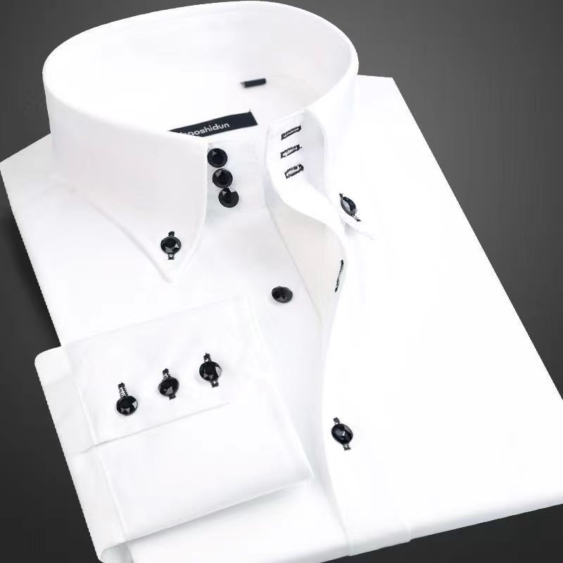 Camisa de vestir para hombres  - Korean Men Formal Wear reseña y precio