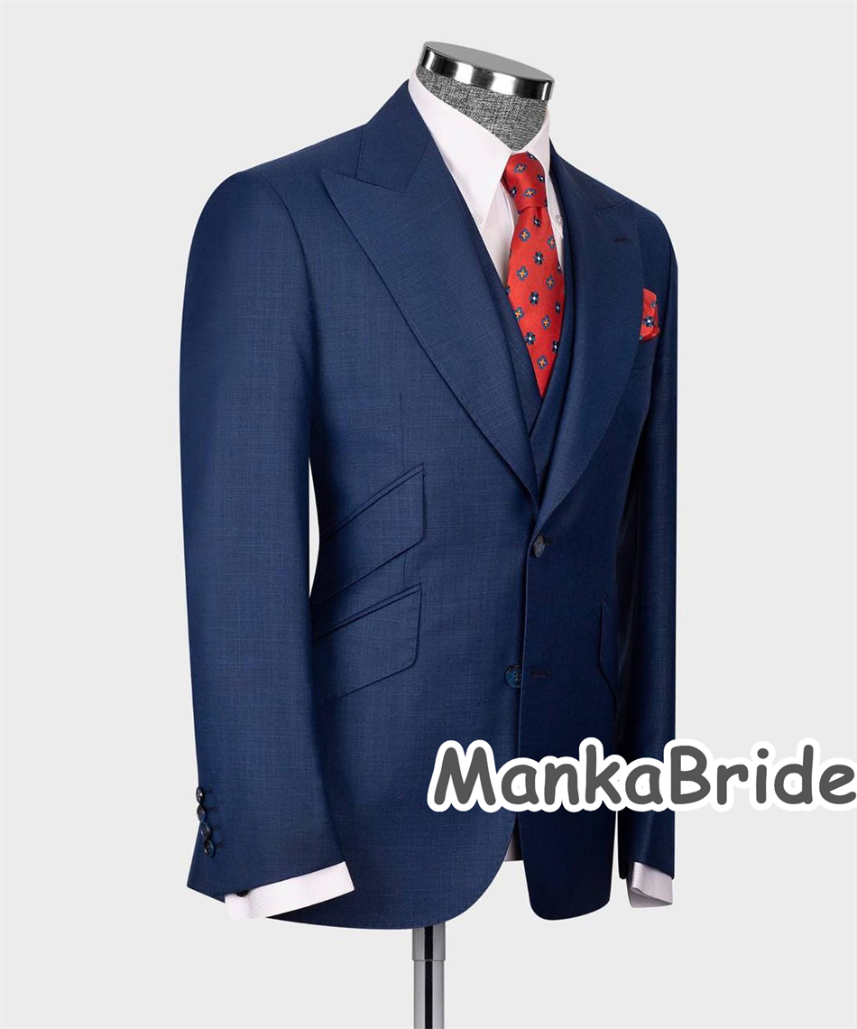 Esmoquin de boda clásico azul  - Men'S Formal Wear In Wedding reseña y precio