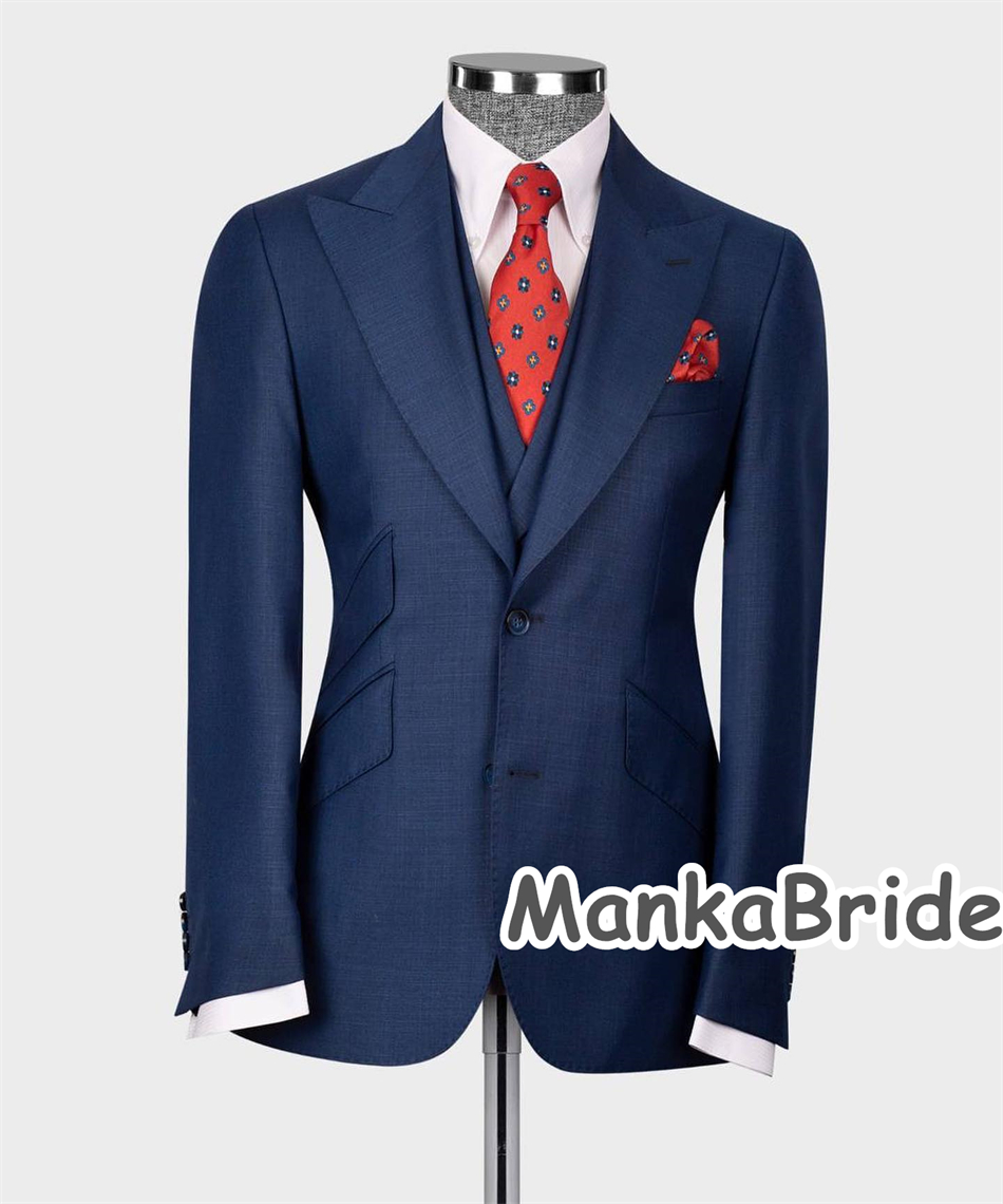 Esmoquin de boda clásico azul  - Men'S Formal Wear In Wedding reseña y precio
