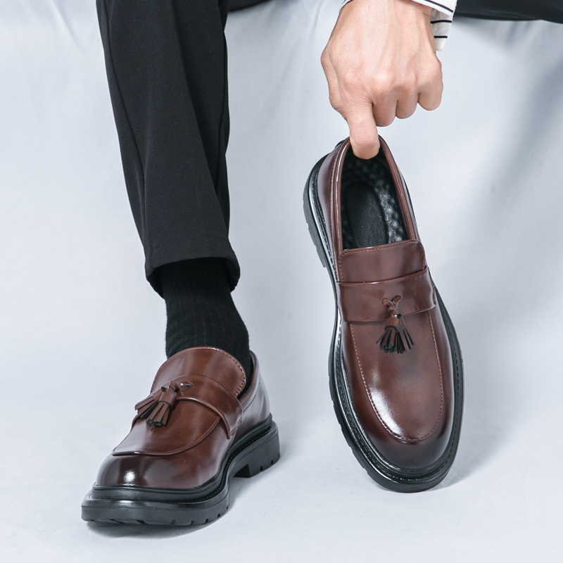 Zapatos de cuero informales an - Men Formal Wear Shoes reseña y precio