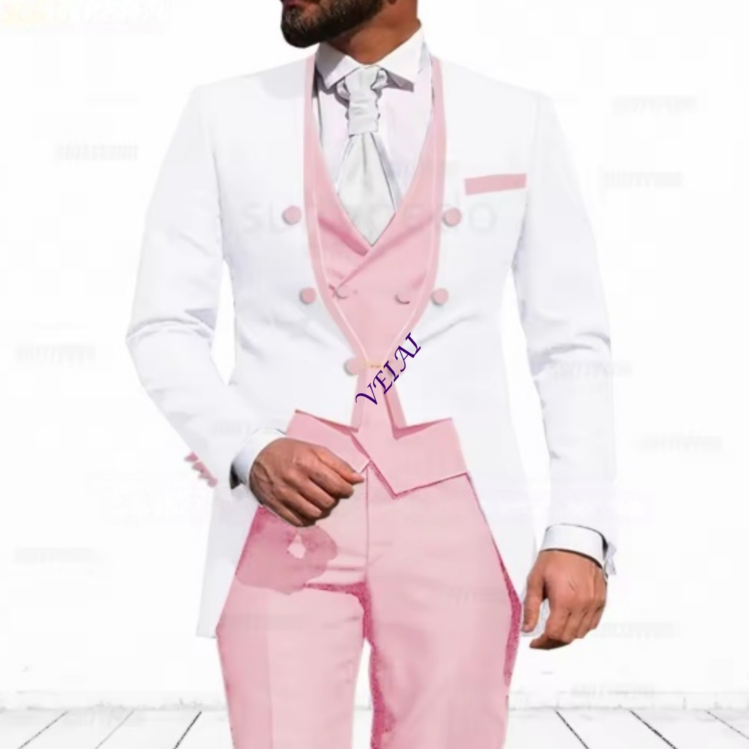 Traje de 3 Piezas Azul Cielo P - Elegant Formal Men'S Wear reseña y precio