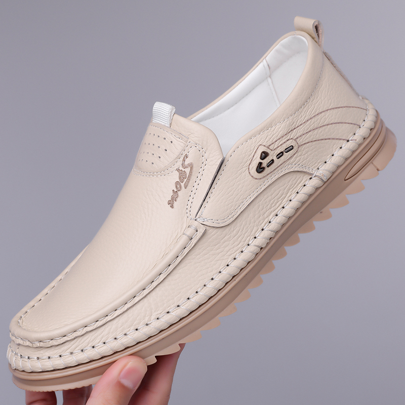 Zapatos de Cuero Genuinos de P - Formal Men Daily Wear Shoes reseña y precio