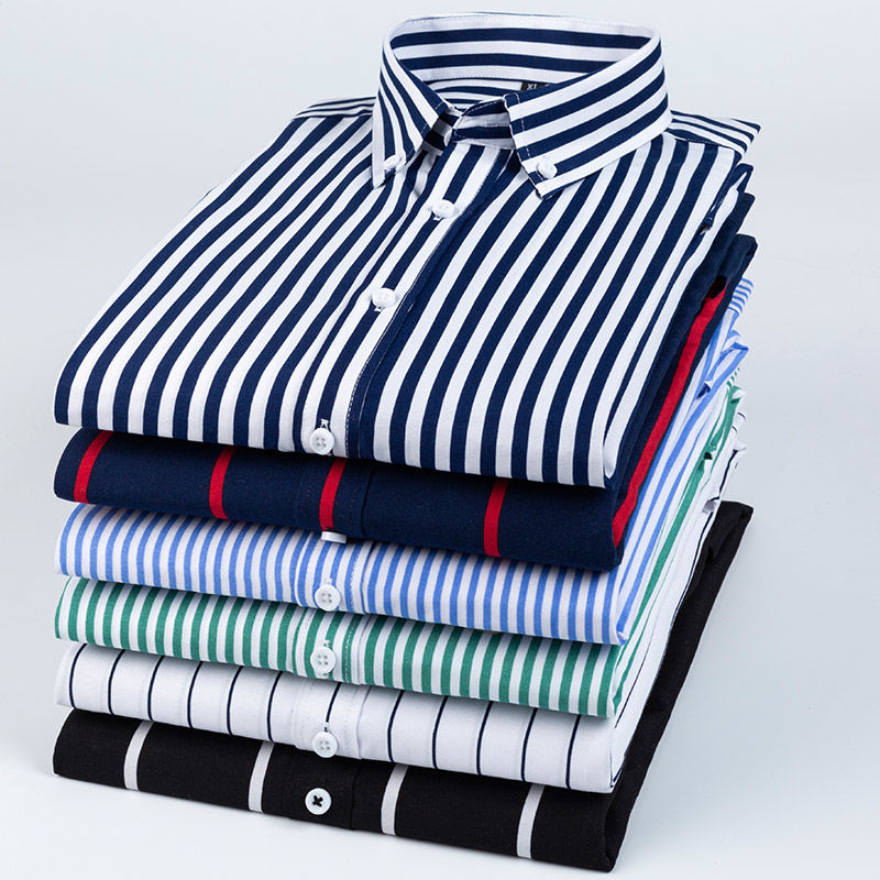 Camisas de vestir a cuadros pa - Korean Men Formal Wear reseña y precio