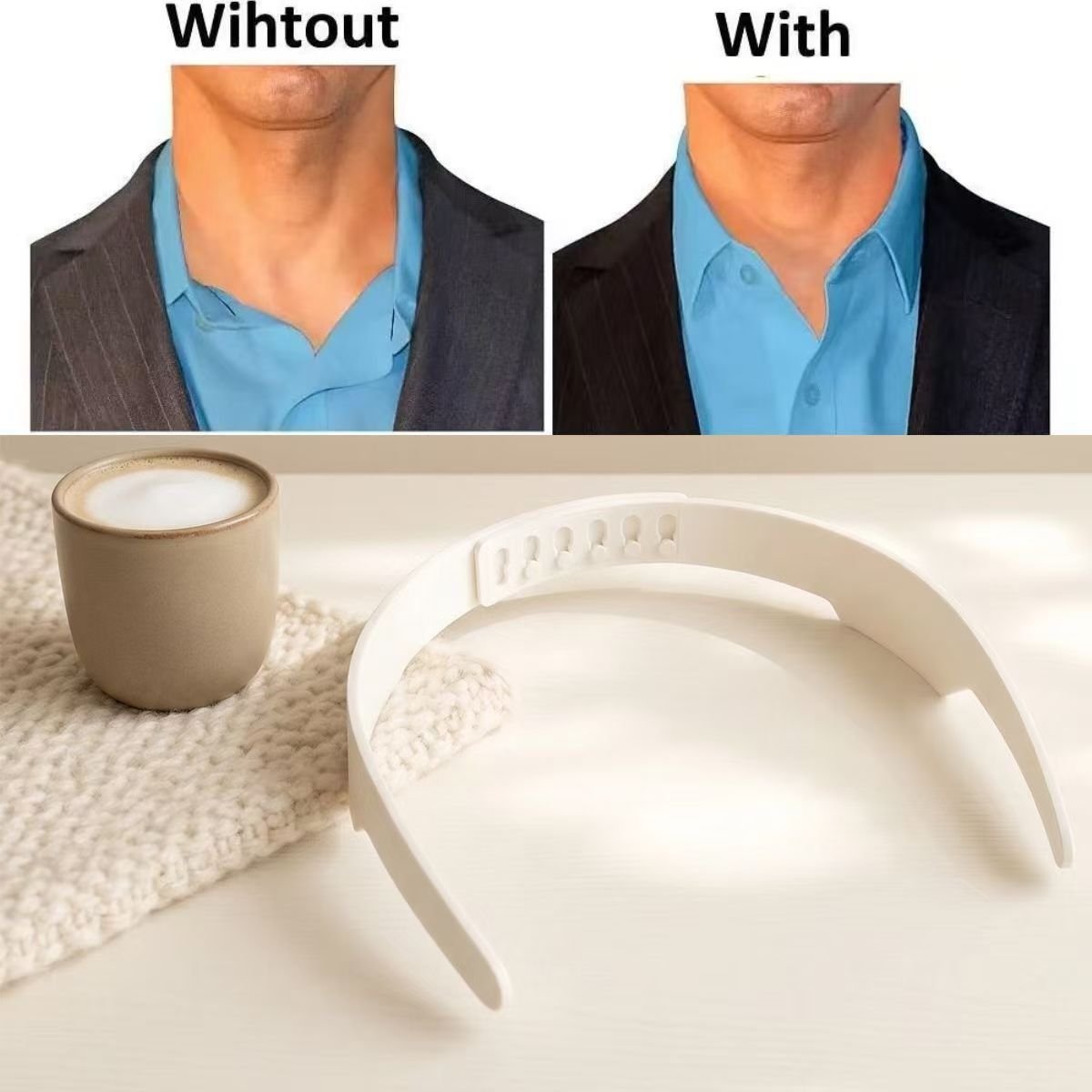 1 soporte ajustable para cuell - Men'S Formal Wear Ties reseña y precio
