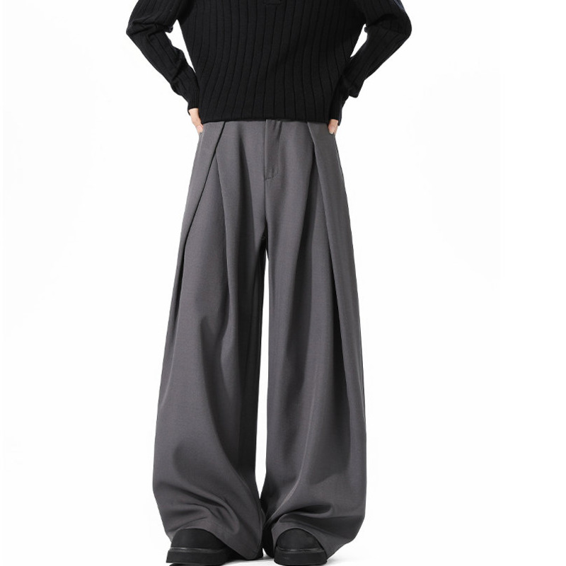 Pantalones de traje de gran ta - Korean Men Formal Wear reseña y precio