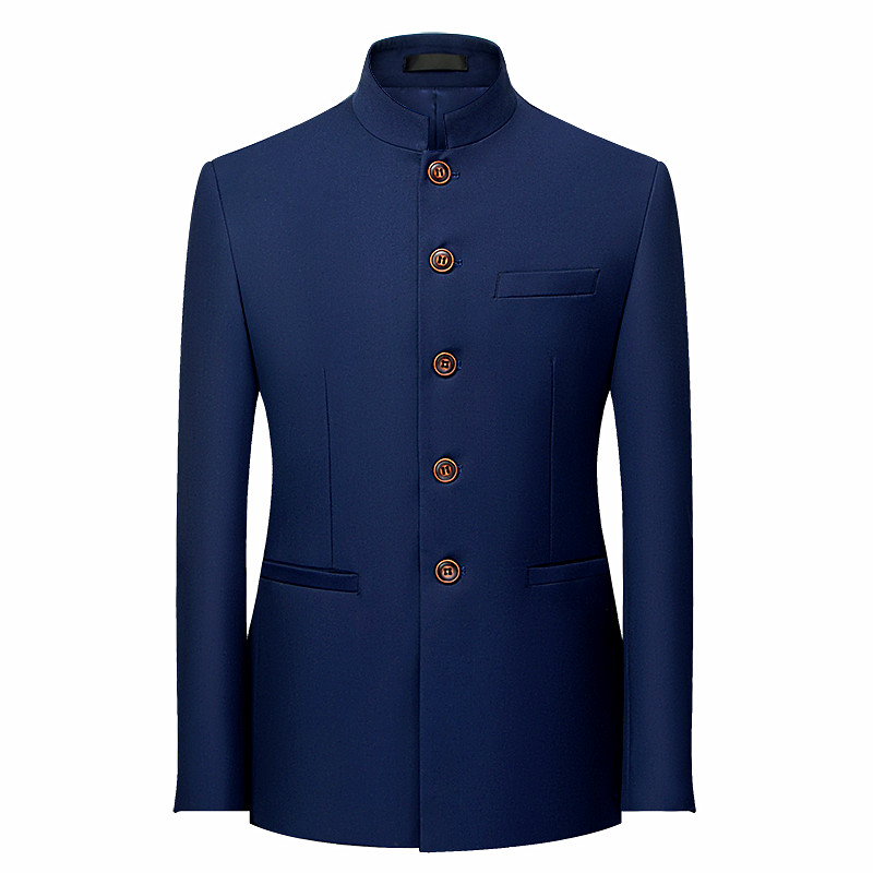 Traje de Chaqueta de Manga Lar - Korean Men Formal Wear reseña y precio