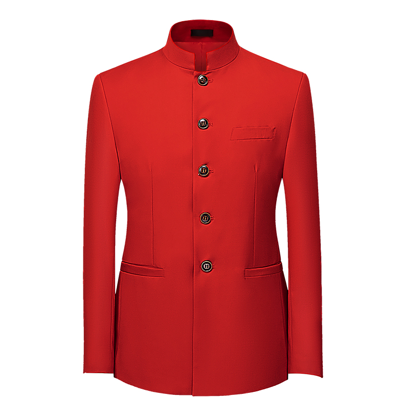 Traje de Chaqueta de Manga Lar - Korean Men Formal Wear reseña y precio