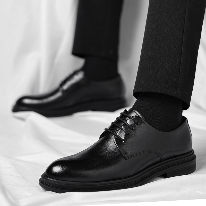 Zapatos de vestir Derby con co - Formal Men Daily Wear Shoes reseña y precio