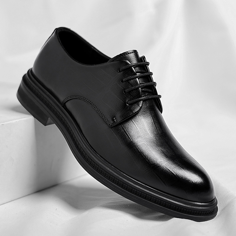 Zapatos de vestir Derby con co - Formal Men Daily Wear Shoes reseña y precio