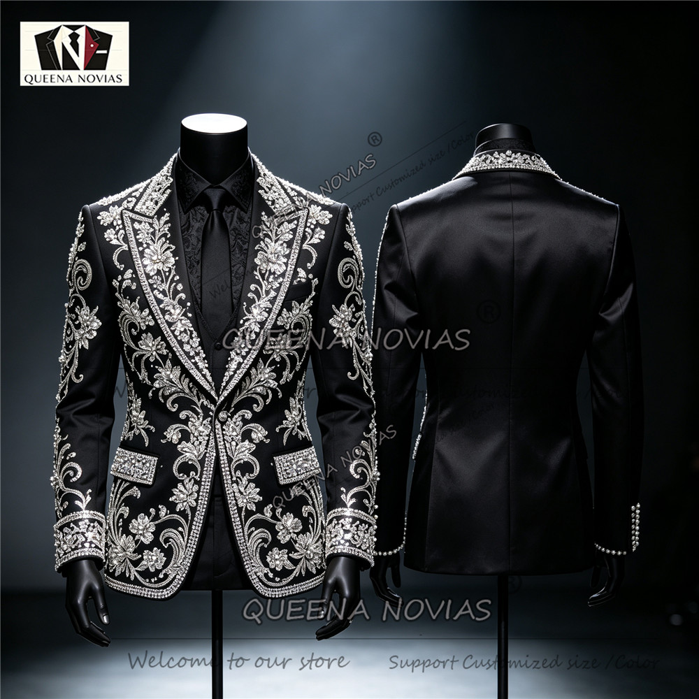Trajes de Hombre con Cuentas d - Men Formal Wear Clothes reseña y precio