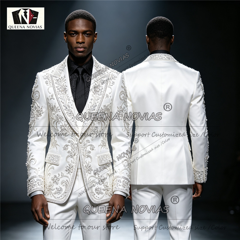 Trajes de Hombre con Cuentas d - Men Formal Wear Clothes reseña y precio
