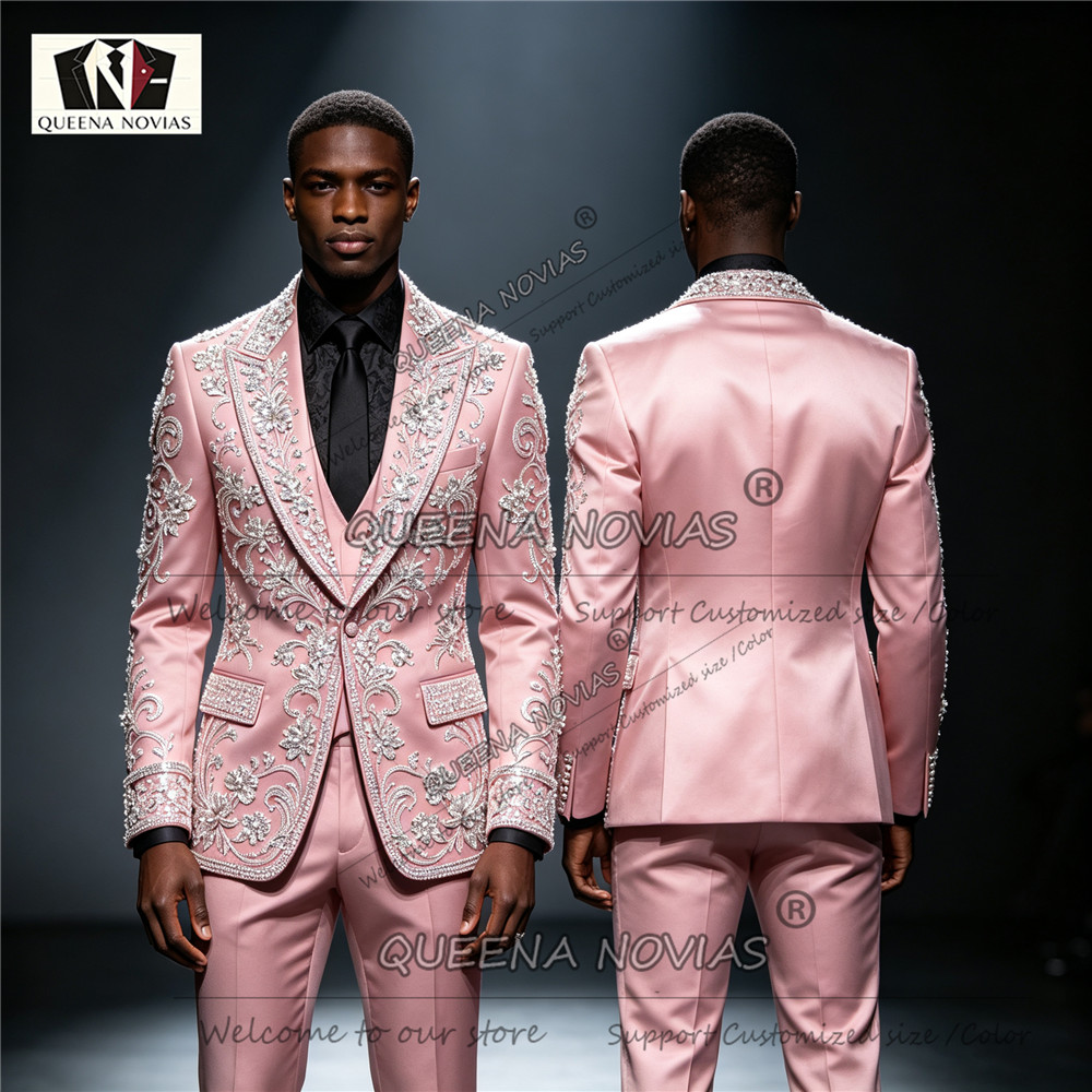 Trajes de Hombre con Cuentas d - Men Formal Wear Clothes reseña y precio