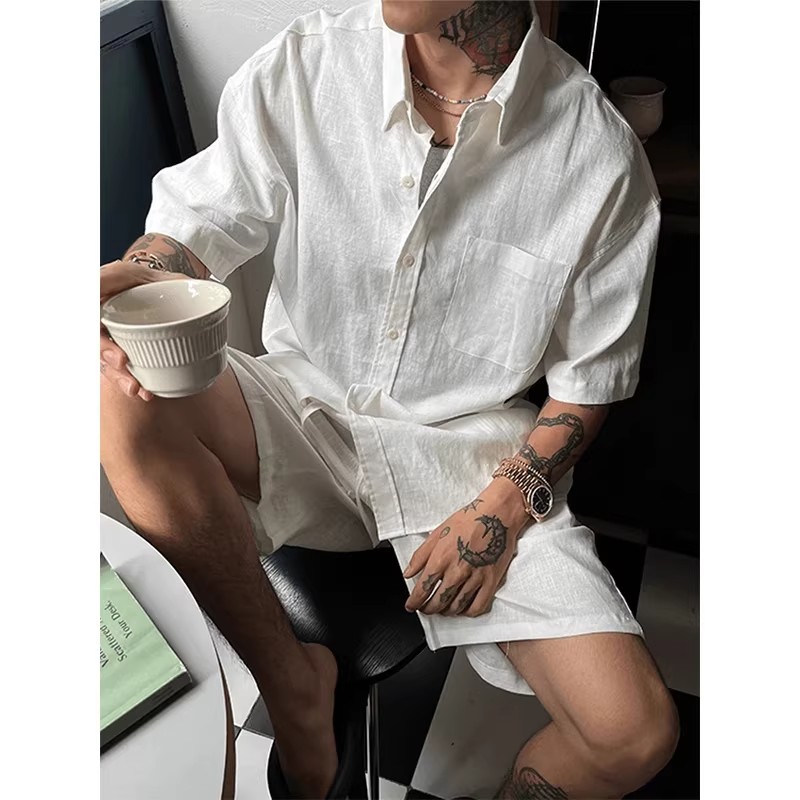 Traje informal de lino para ho - Men'S Relaxed Formal Wear reseña y precio