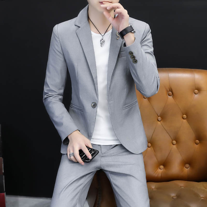 Chaqueta Entallada de Estilo C - Korean Men Formal Wear reseña y precio