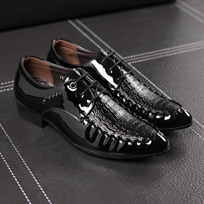 Zapatos de vestir de cuero par - Men Formal Wear Shoes reseña y precio