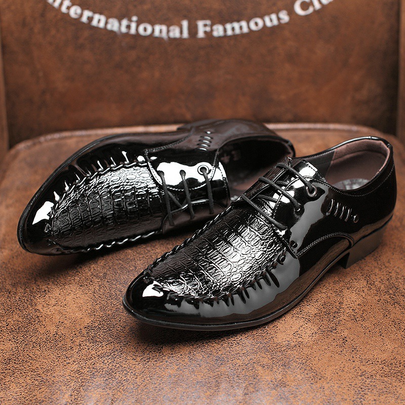 Zapatos de vestir de cuero par - Men Formal Wear Shoes reseña y precio