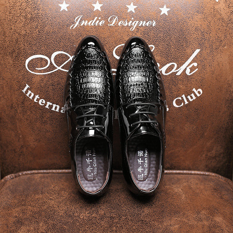 Zapatos de vestir de cuero par - Men Formal Wear Shoes reseña y precio